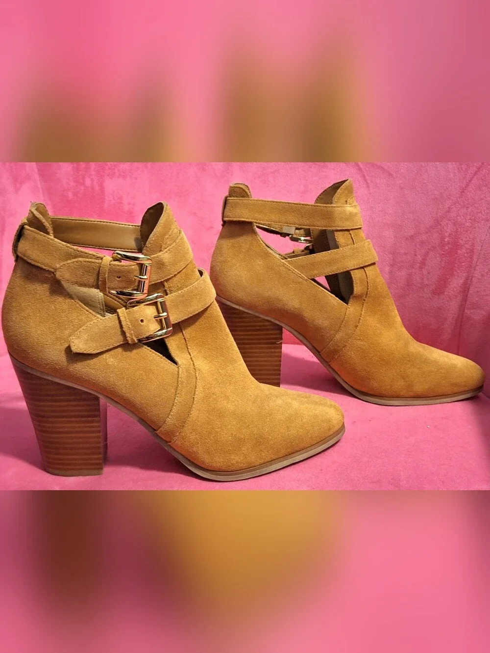 MICHEAL MICHAEL KORS | Walden Suede Ankle Boots